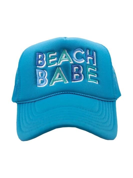 Beach Babe Embroidered Trucker Hats