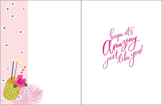 Birthday Card - Beach time