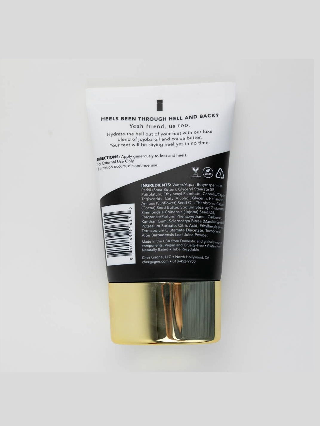 Oh Heel No - Clean + Foot Crème - Sea Salt Citrus + Neroli - 3.4oz