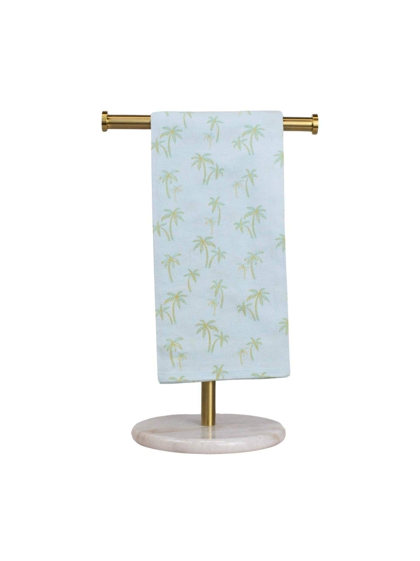 Palm Springs Hand Towel Blue/Green 20x28
