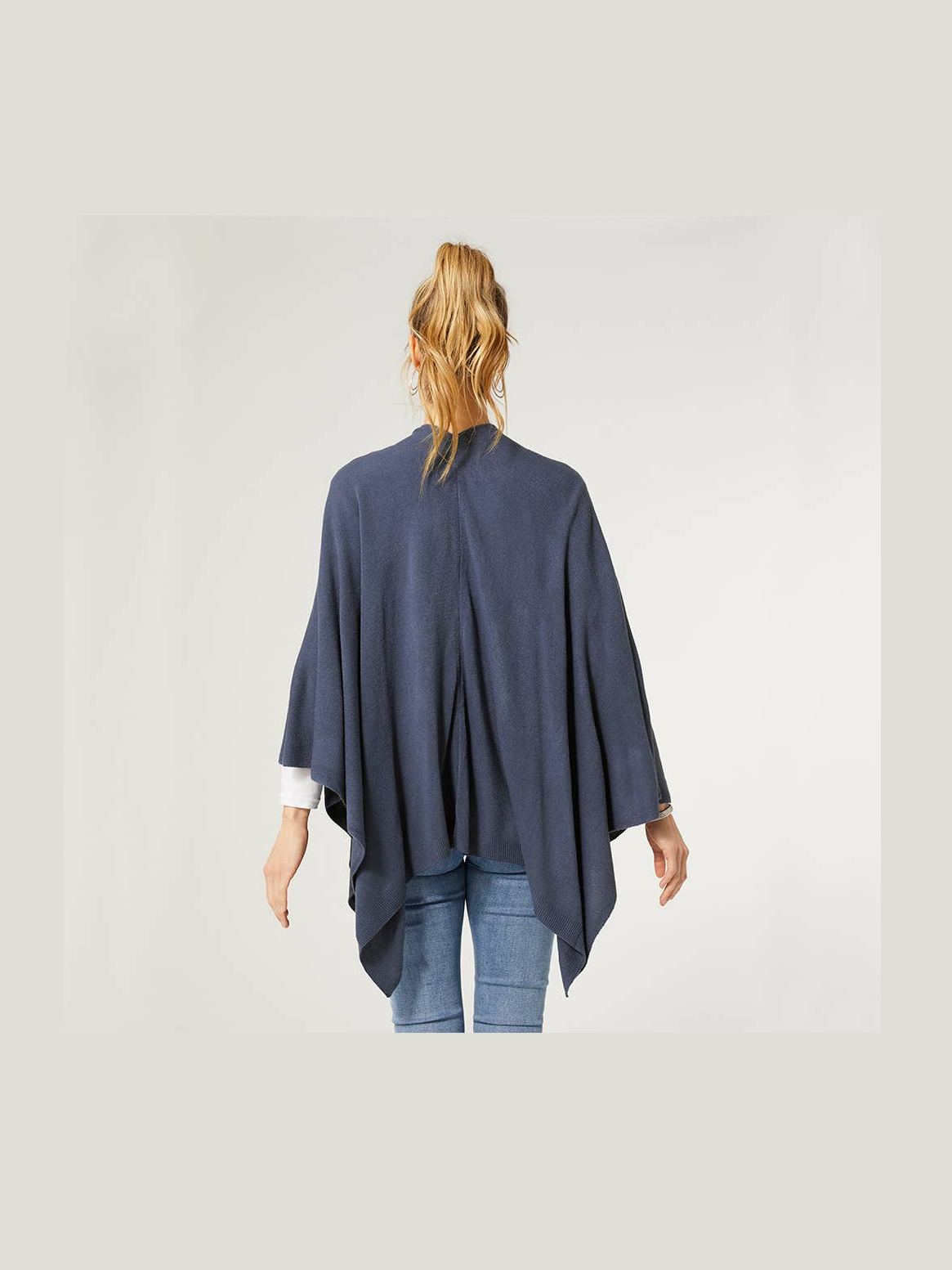 Kiara Lightweight Wrap - Denim