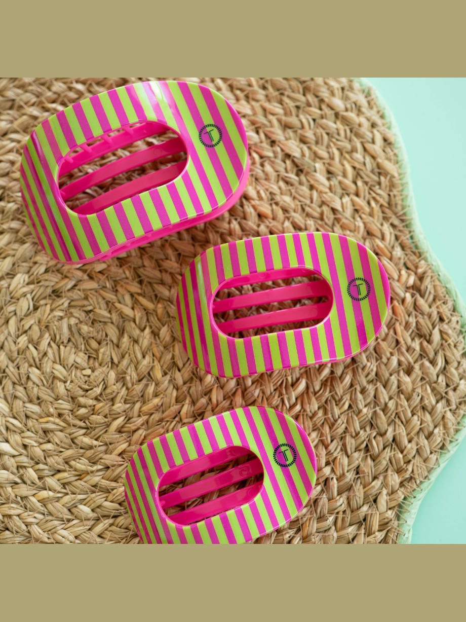 Summer Crush | Medium | Flat Round Hair Clip