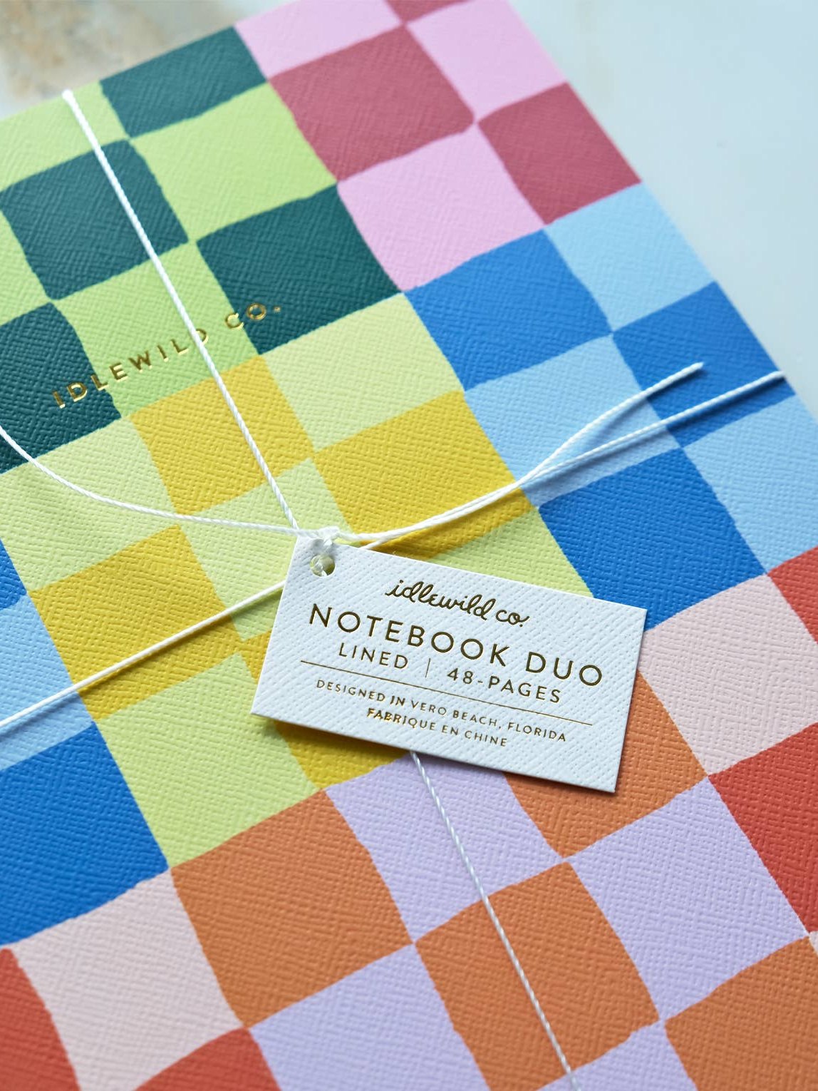 Notebook Duo | Rainbow Check
