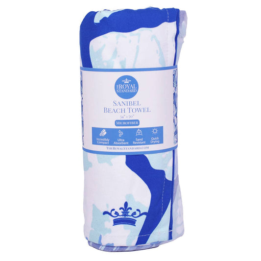 Sanibel Beach Towel Sapphire/Palace/Sky 34x70