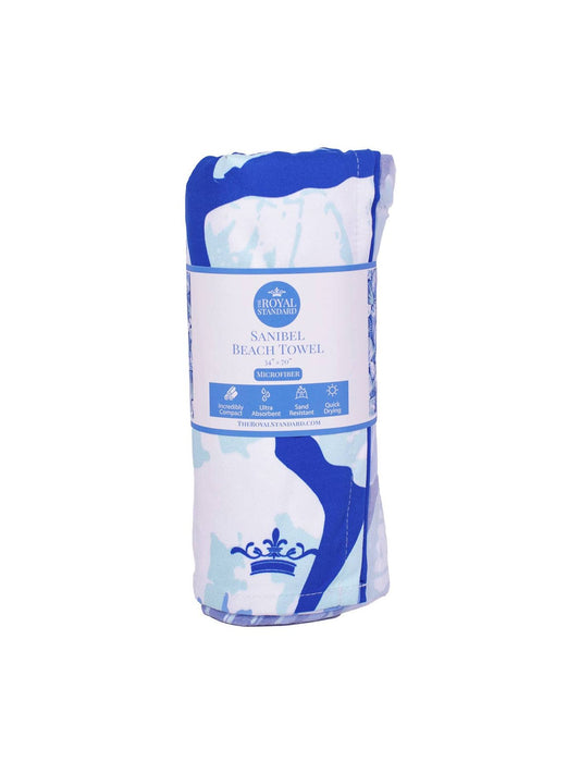 Sanibel Beach Towel Sapphire/Palace/Sky 34x70