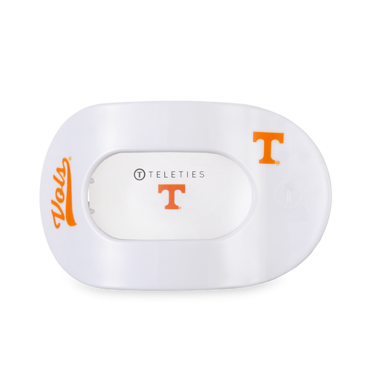 Flat Round Hair Clip | Large | Go Vols!