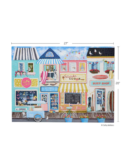 Beach Boardwalk 1000 Piece Summer Puzzle