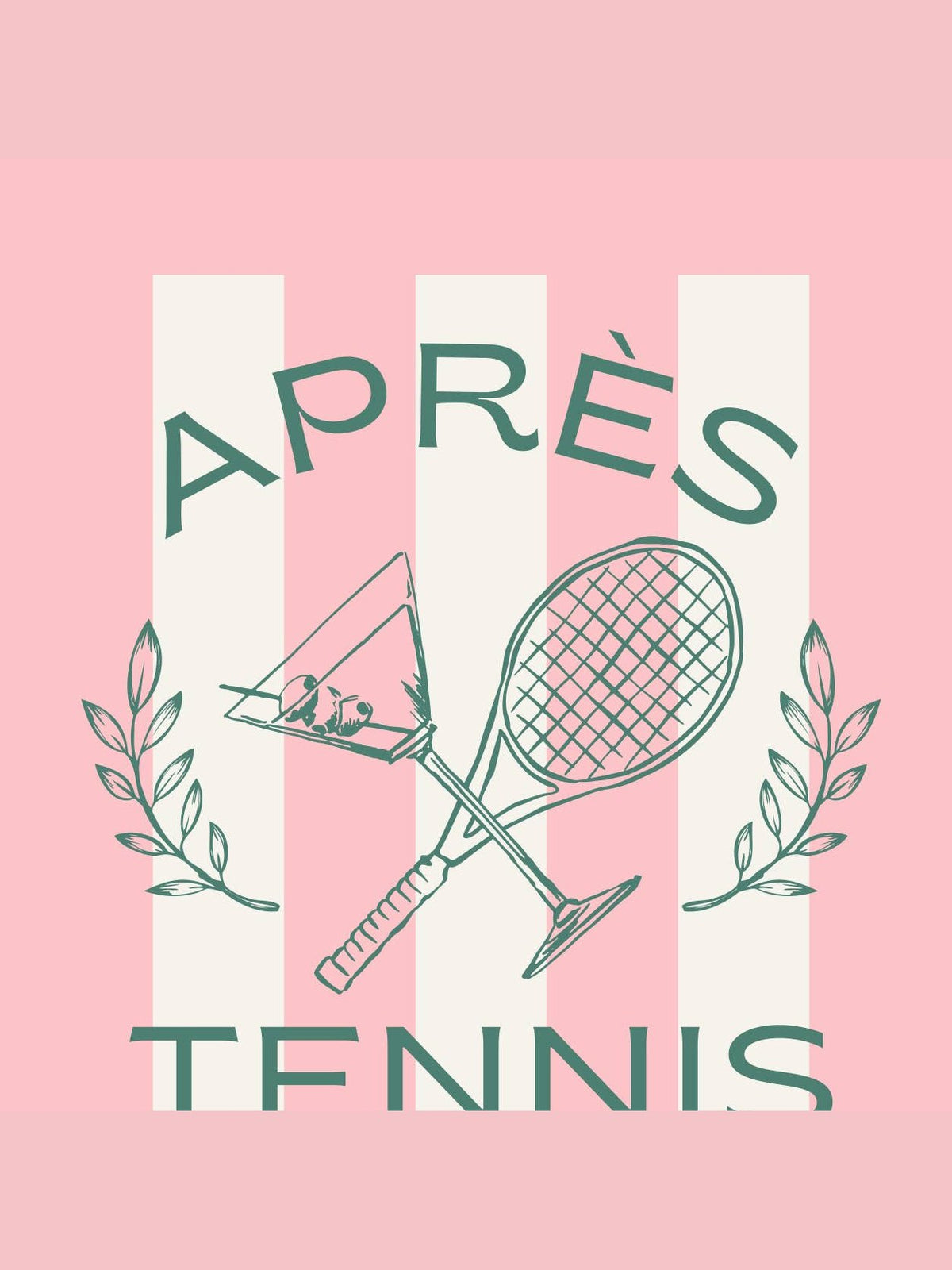 Funny Tennis Cocktail Napkins | Apres Tennis