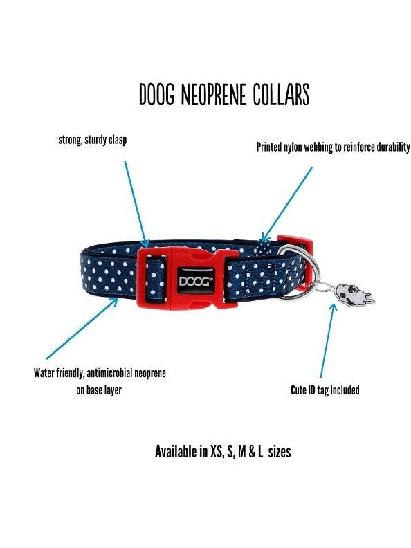 Neoprene Dog Collar - LUNA