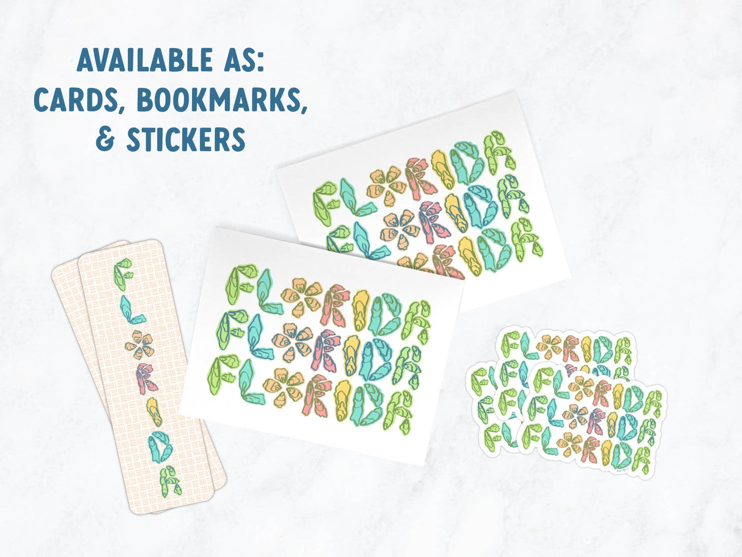 Florida Oyster Sticker, Florida Sticker