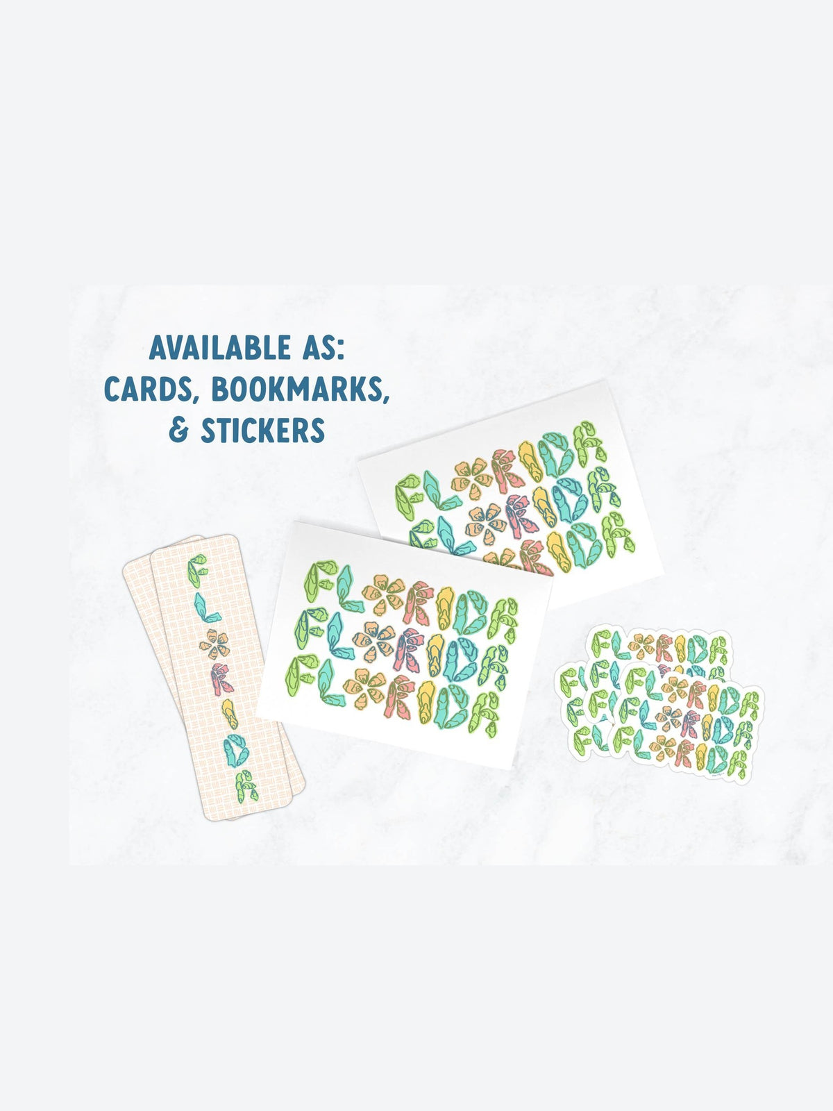Florida Oyster Sticker, Florida Sticker