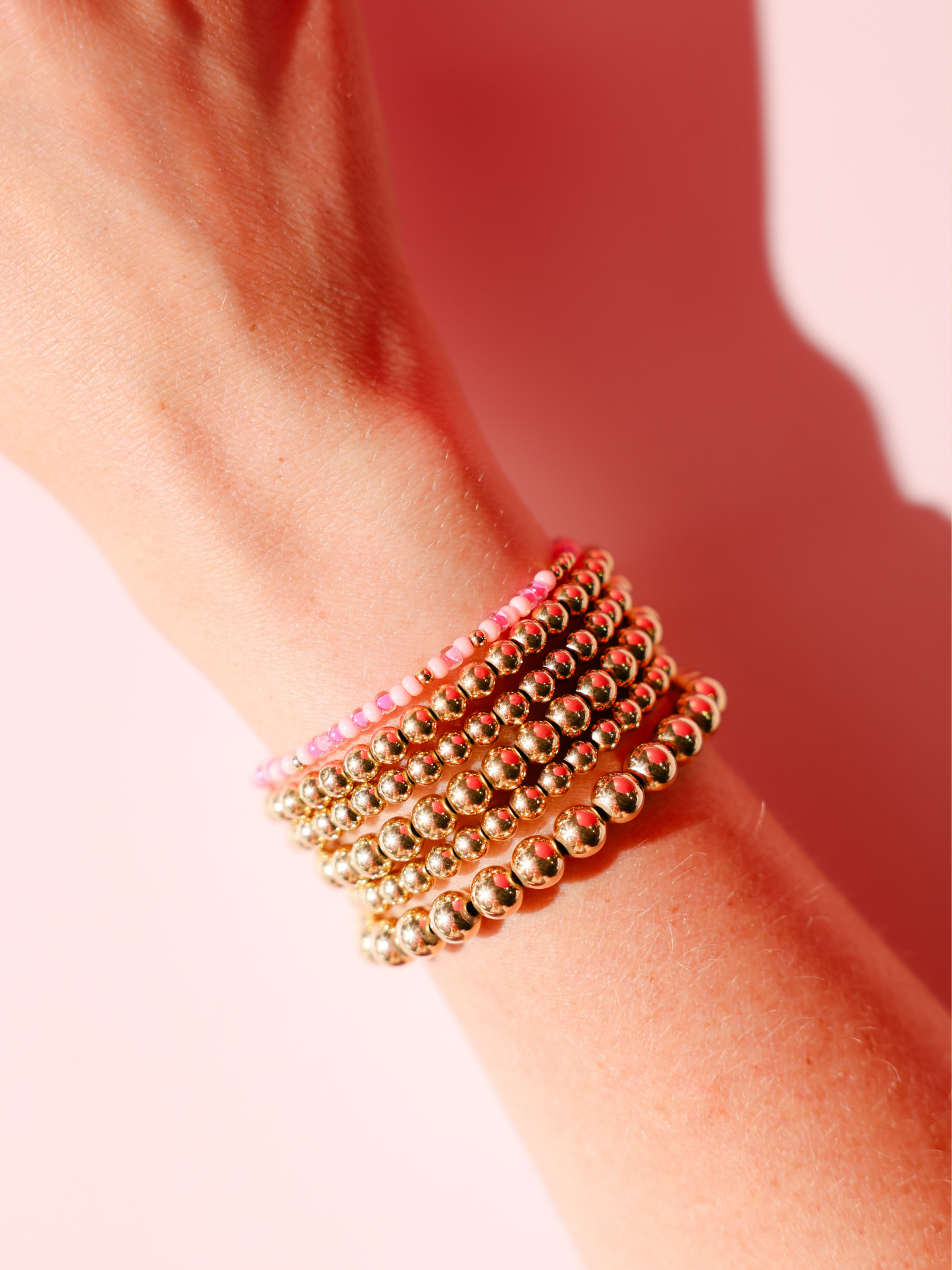 Flamingo Sprinkle Bracelet