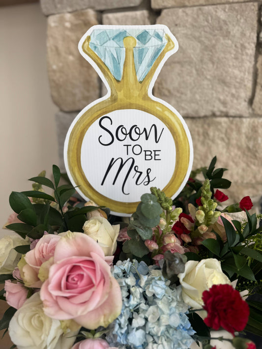 Soon to be Mrs. Ring (black Text)