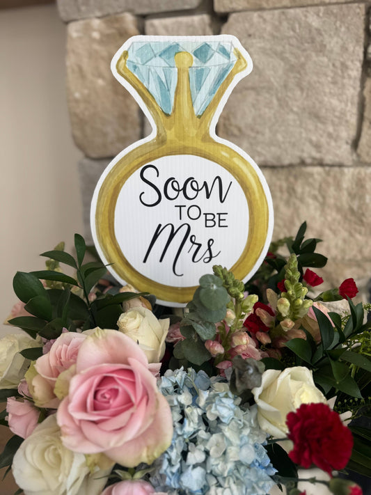 Soon to be Mrs. Ring (black Text)