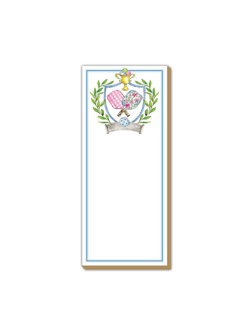 Preppy Pickleball Luxe Skinny Pad