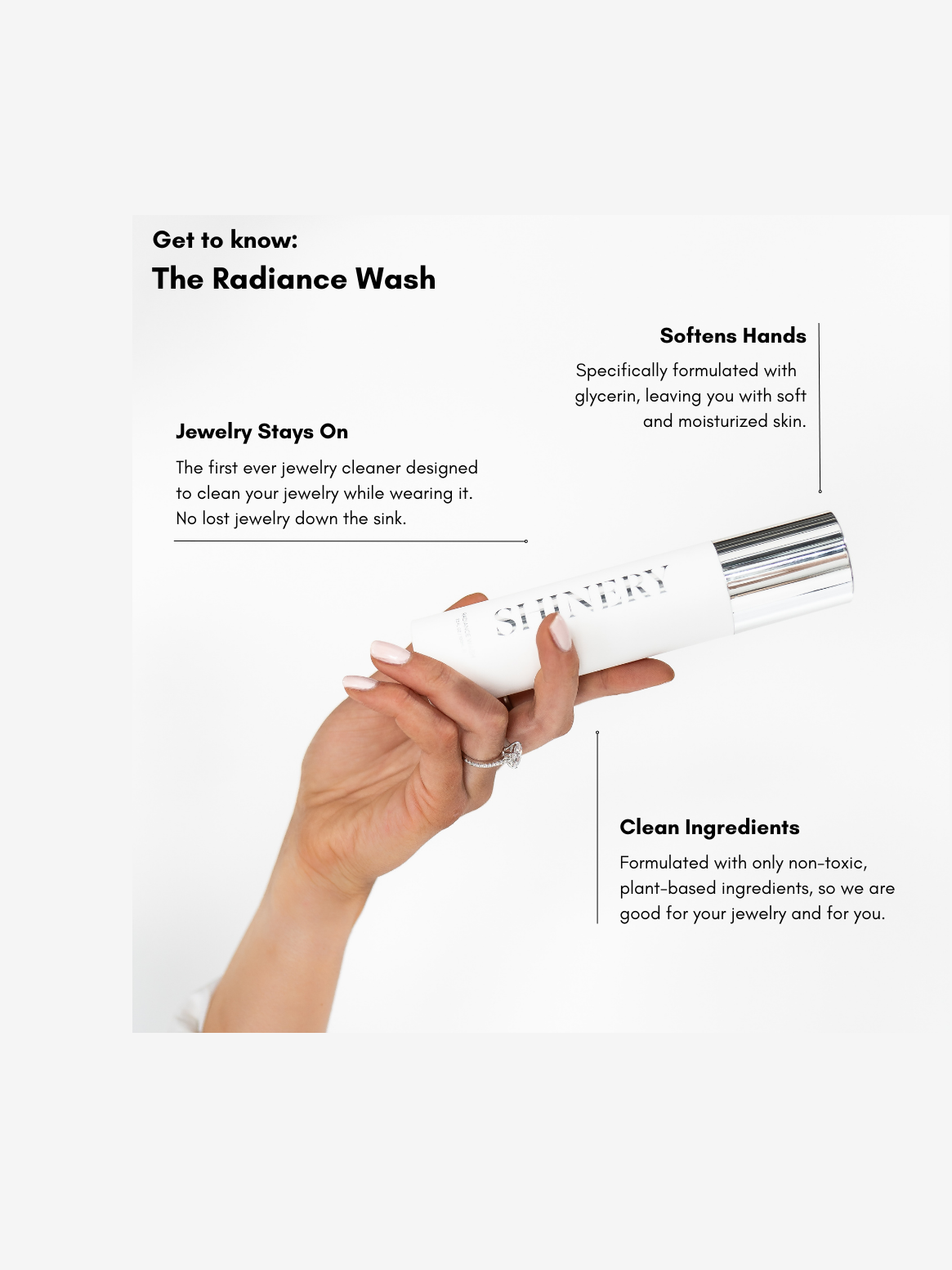 Radiance Wash Luxury Jewelry Cleaner