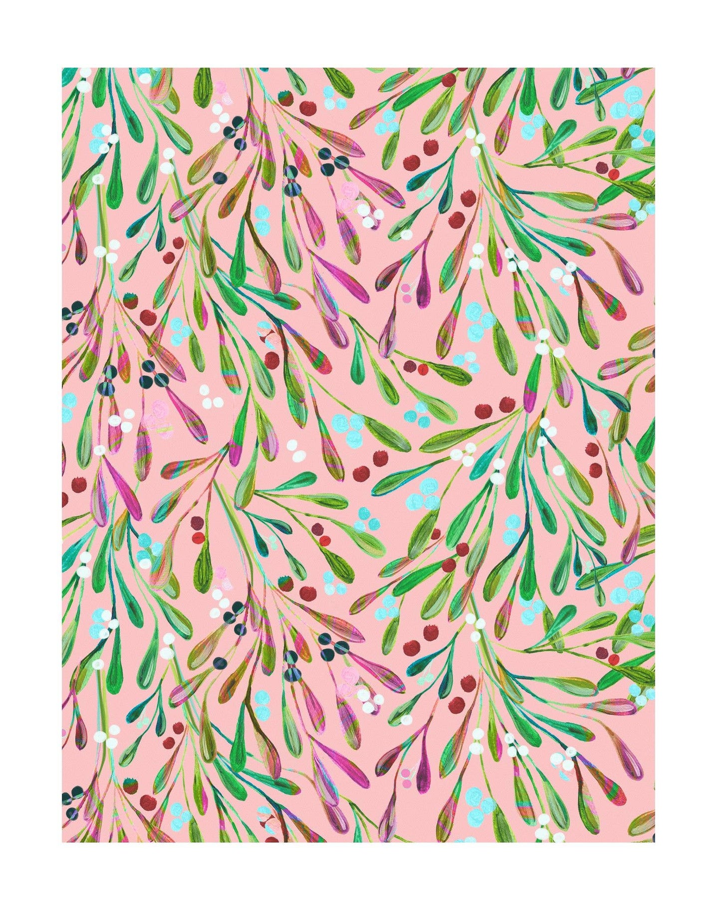 Spruce & Berries Coasters Set of 4