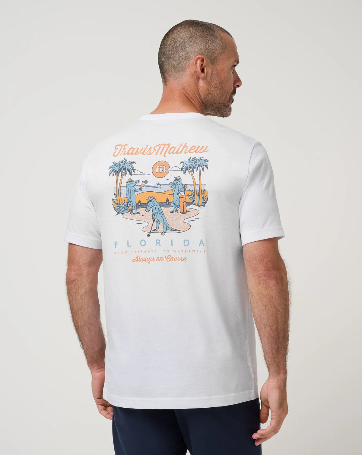 Gator land Tee - White