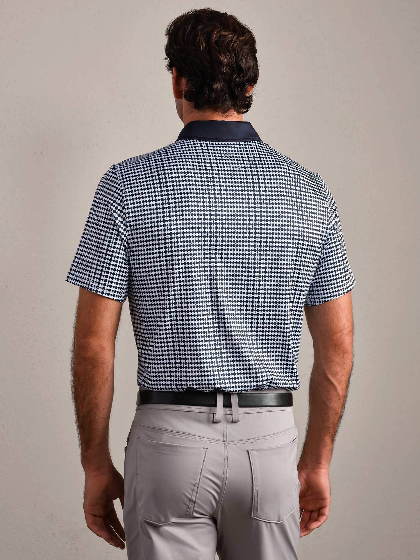 Drive Time Polo - True Navy Geo