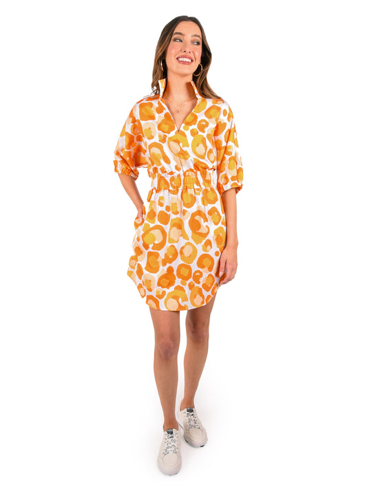 Game Day Cheetah Palmer Dress – Sporty & Stylish for Fans