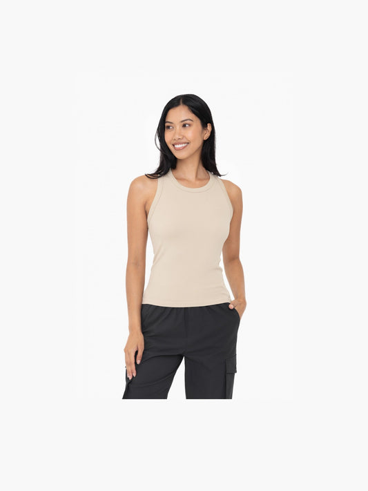 Seamless Ribbed Racerback Tank