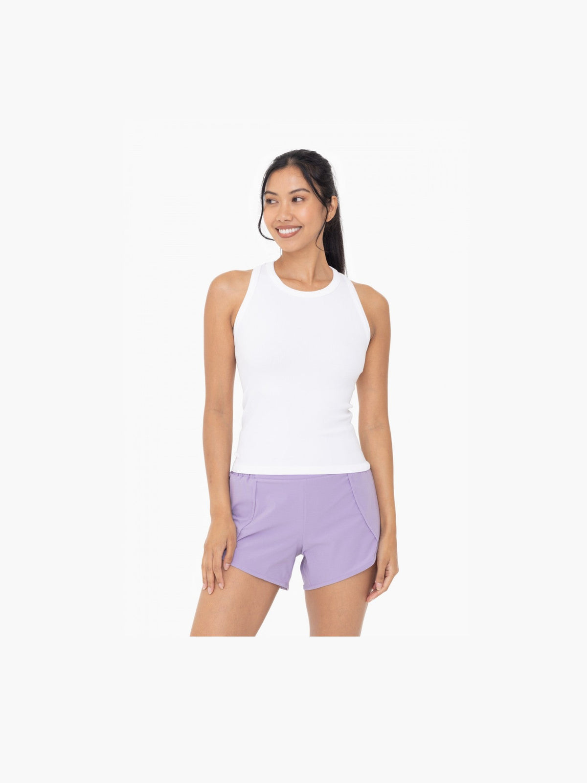 Seamless Ribbed Racerback Tank