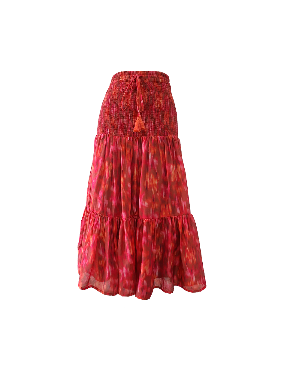 Hazzy Edda gathered skirt