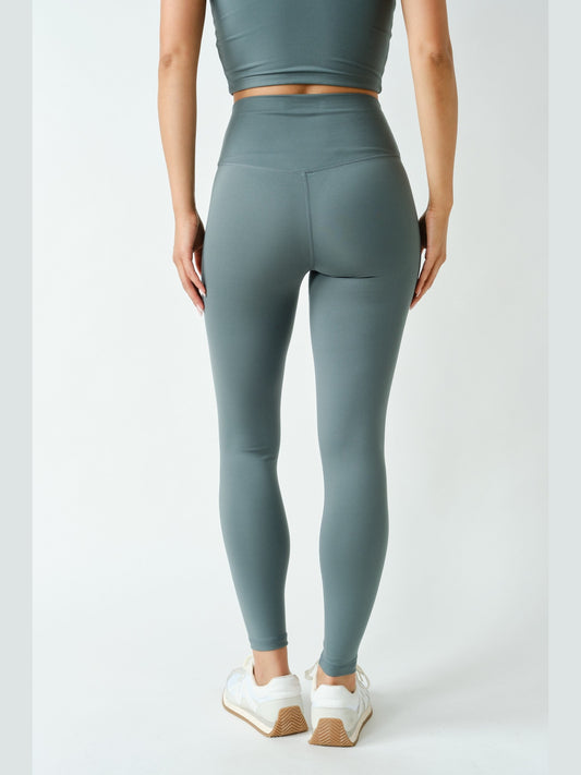 Venice Cloud Light Contour Leggings - Eucalyptus