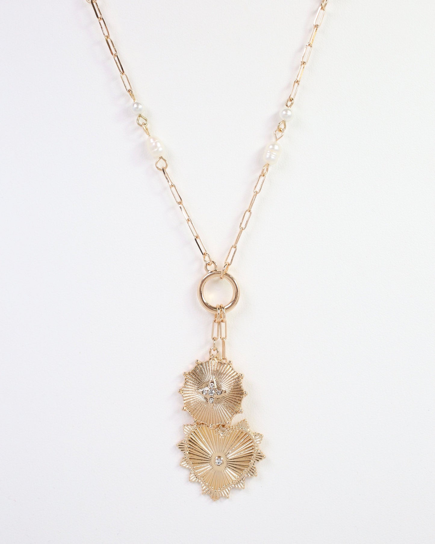 Harmon Heart Charm Necklace