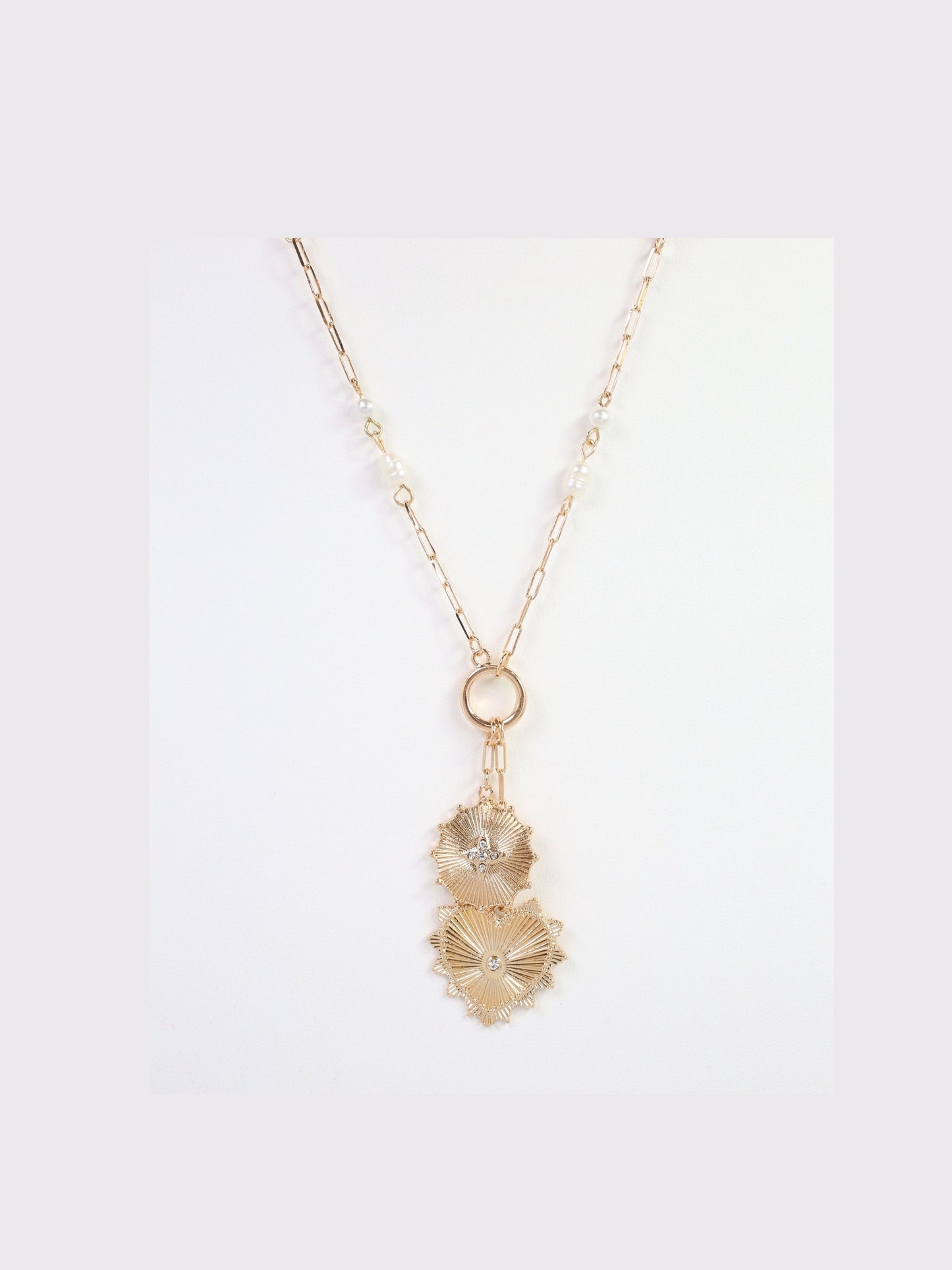 Harmon Heart Charm Necklace
