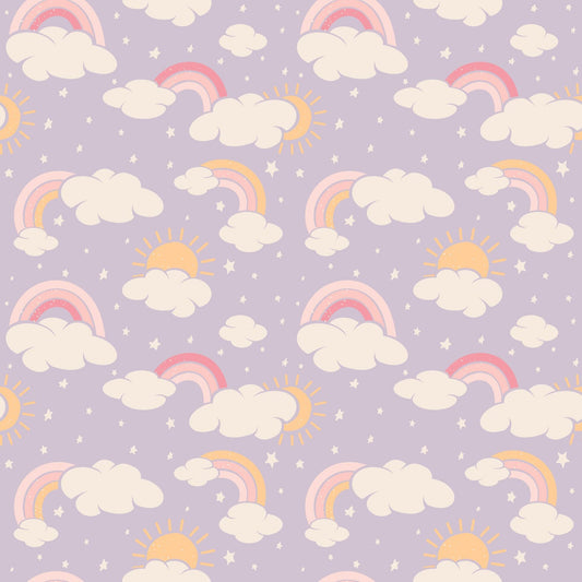 Rainbow Clouds Sammy's Vintage Dress