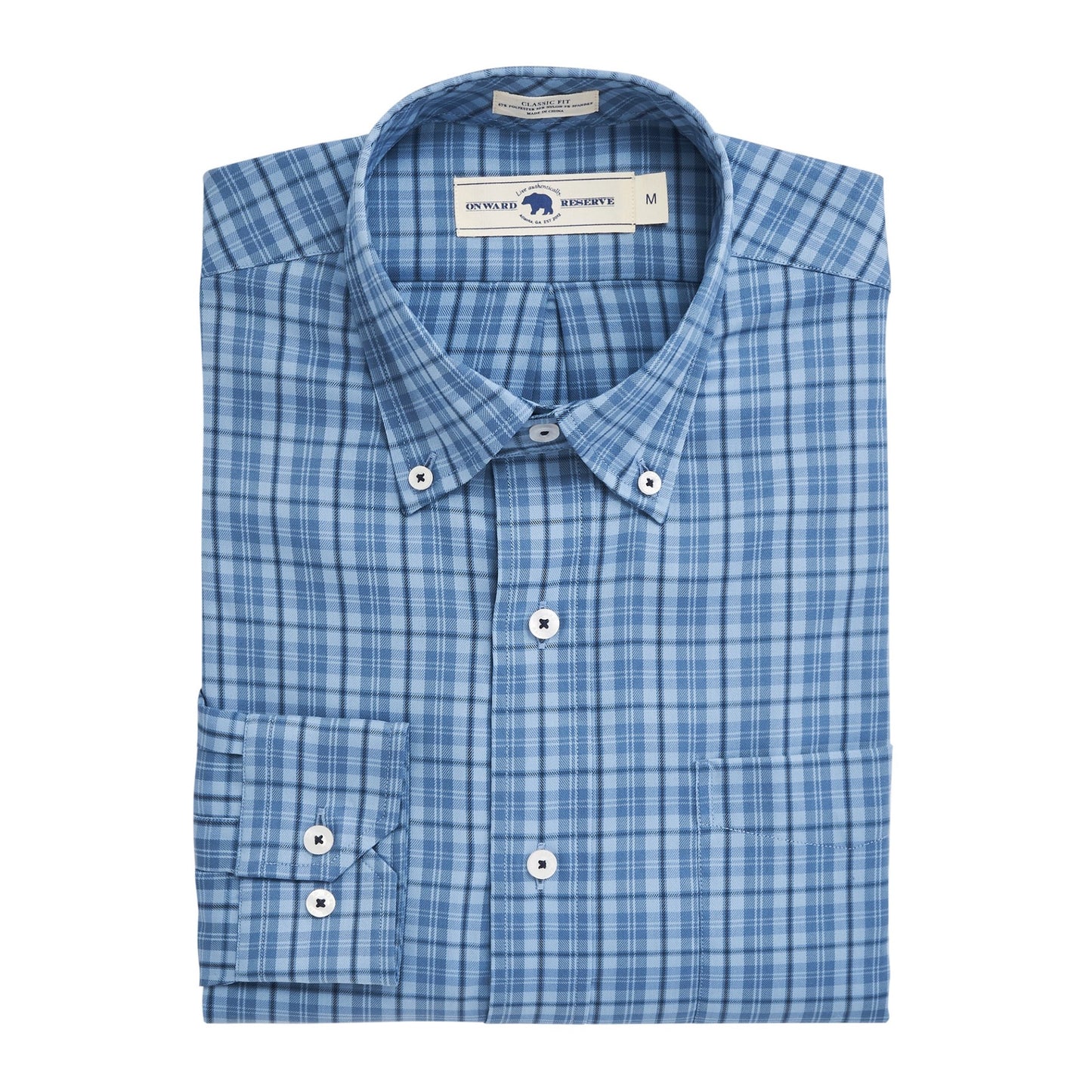 Dorrie Classic Twill Shirt in Horizon – Soft & Stylish