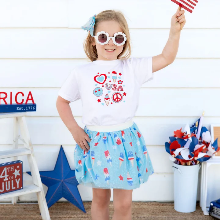 4th of July Doodle T-Shirt