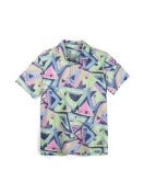 Retro Exploding Nacho Performance Polo