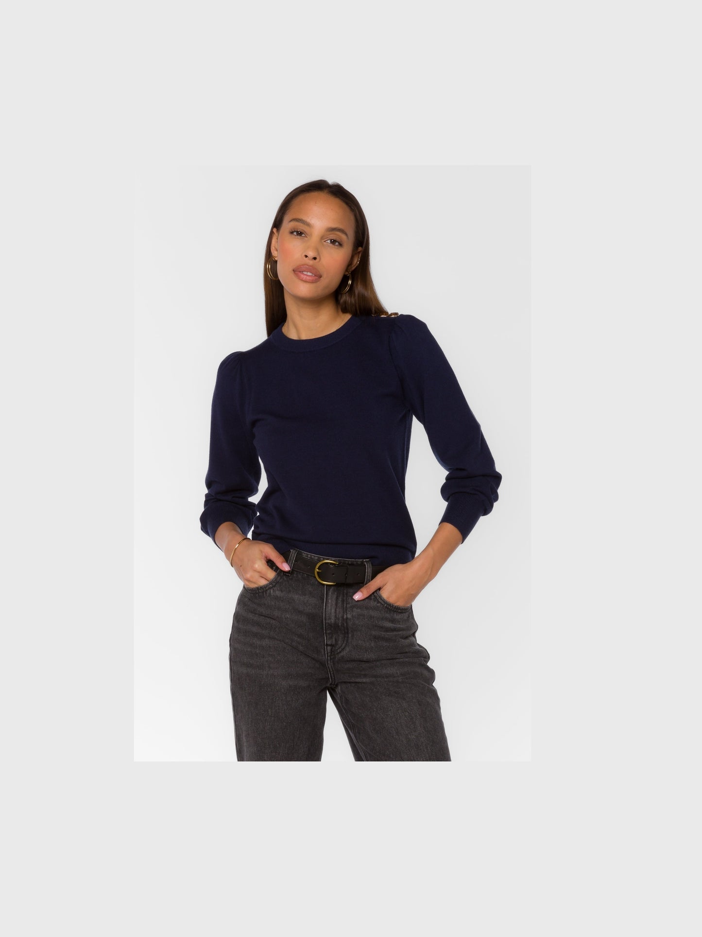 Taffy Navy Sweater