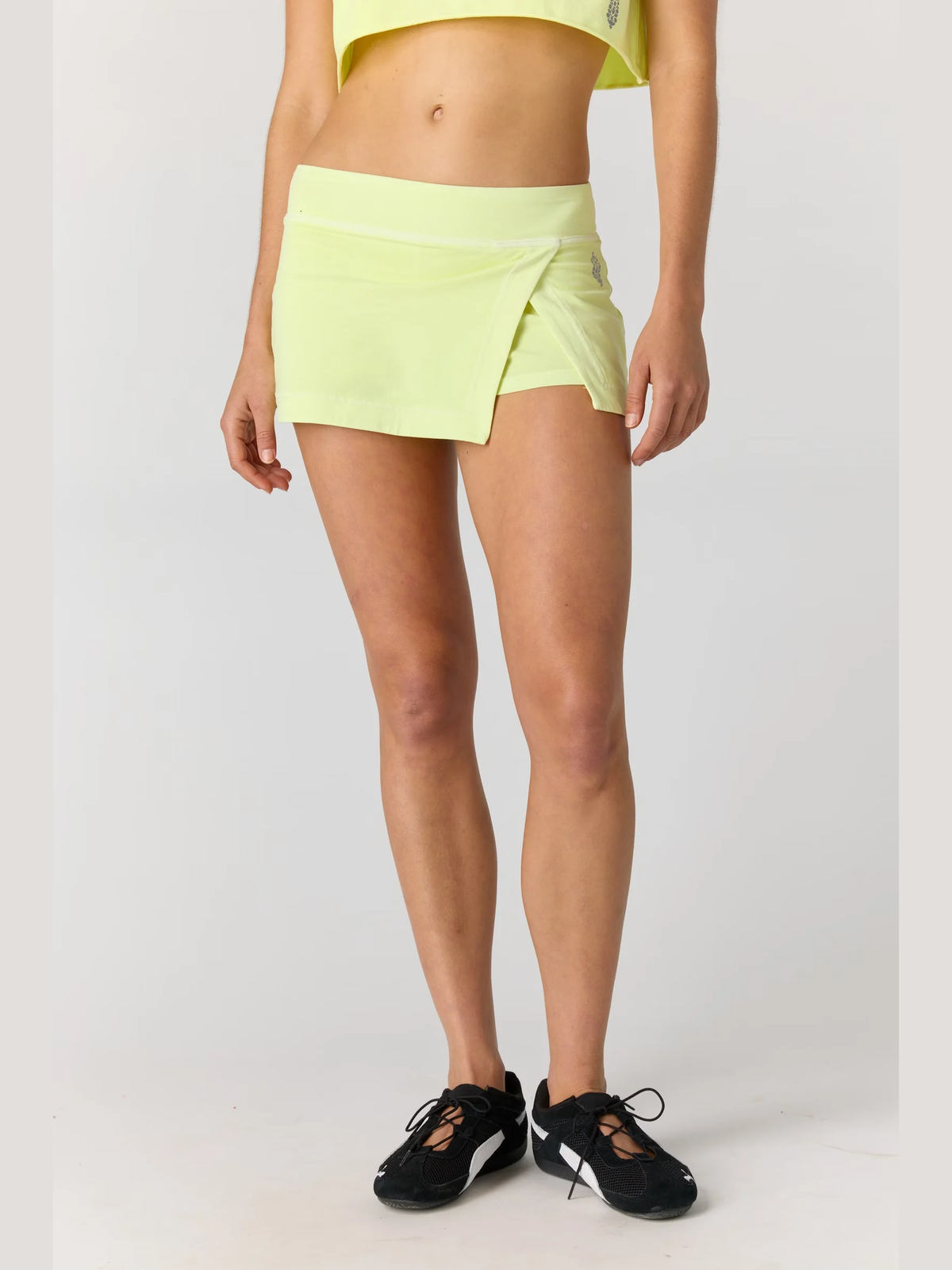 Hot Shot Mini Skort - Vapor Lime