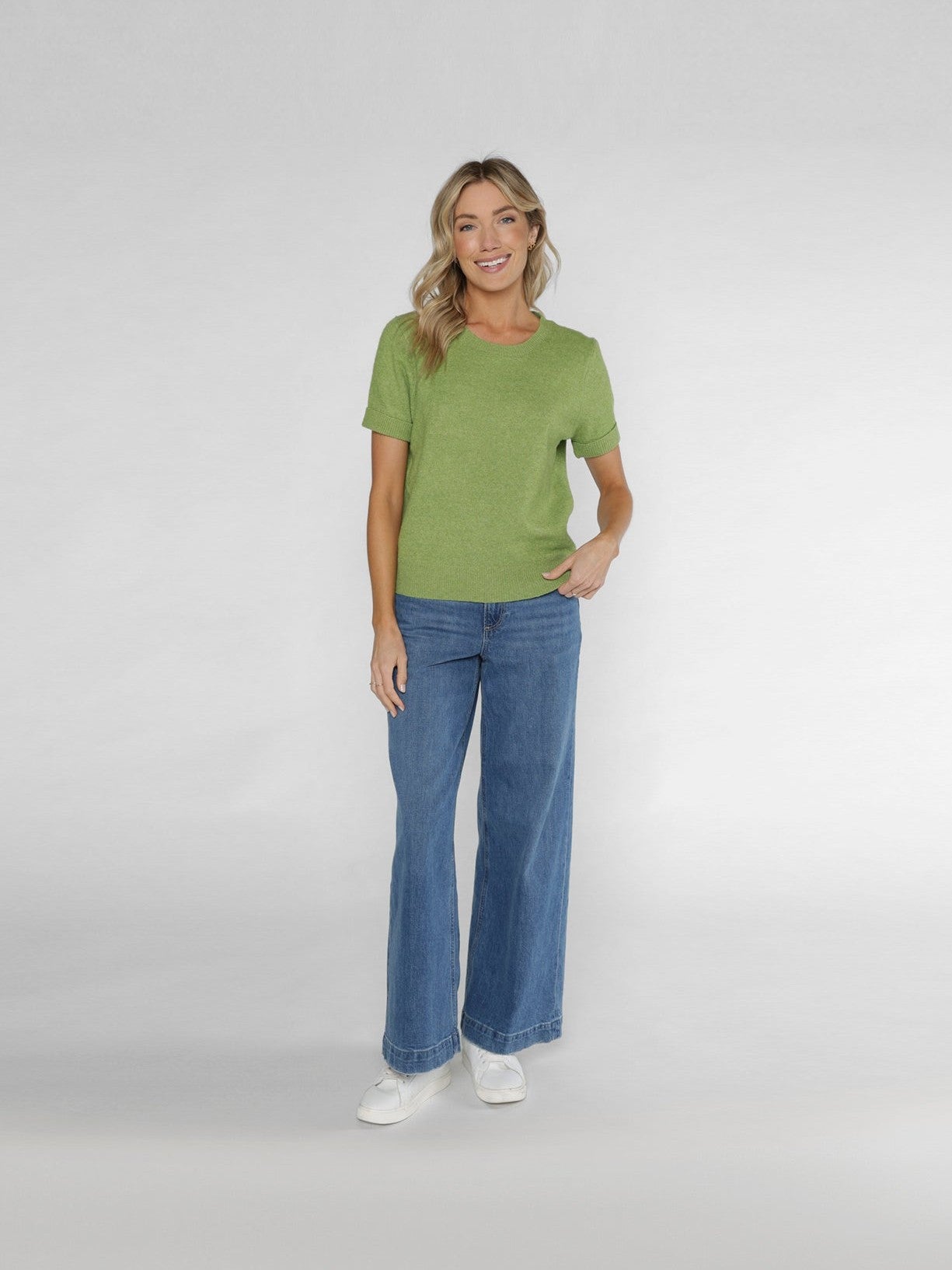 Blake Apple Green Sweater