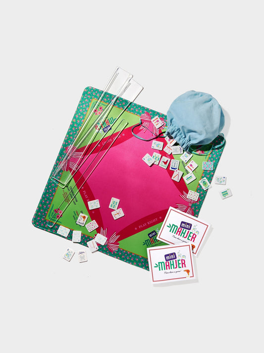 Mini Mahjer Complete Set - Bubbles & Bows