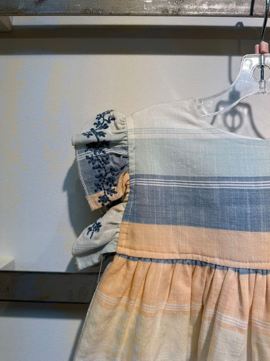 Blue and Yellow Embroidery Set