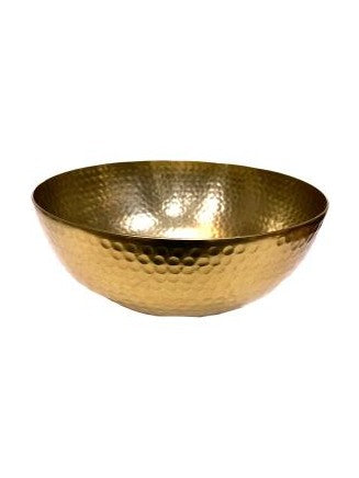 Gold Hammered Bowl