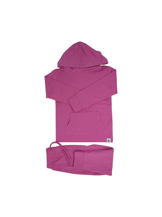 French Terry Hooded Jogger Set