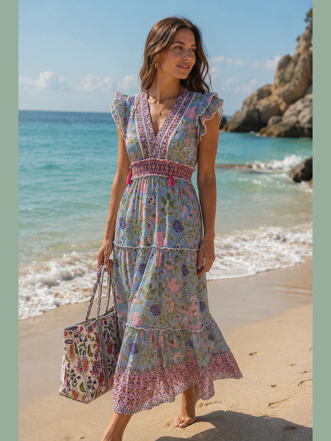 Alecia Maxi - Blue Reef