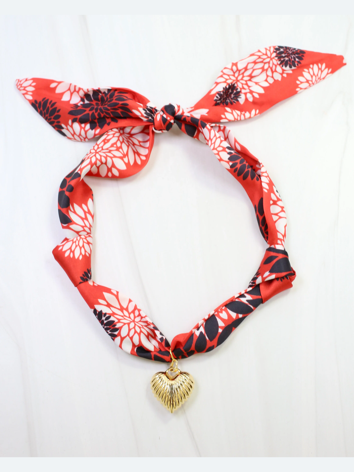Serafina Scarf Charm Necklace