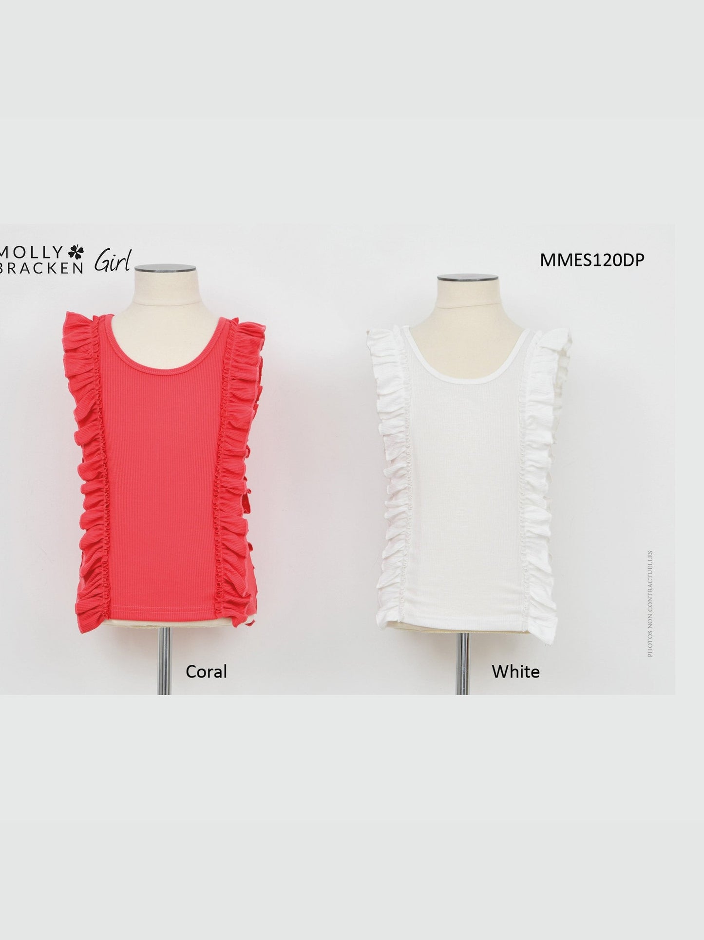 Ruffle Ribbed Tank Top