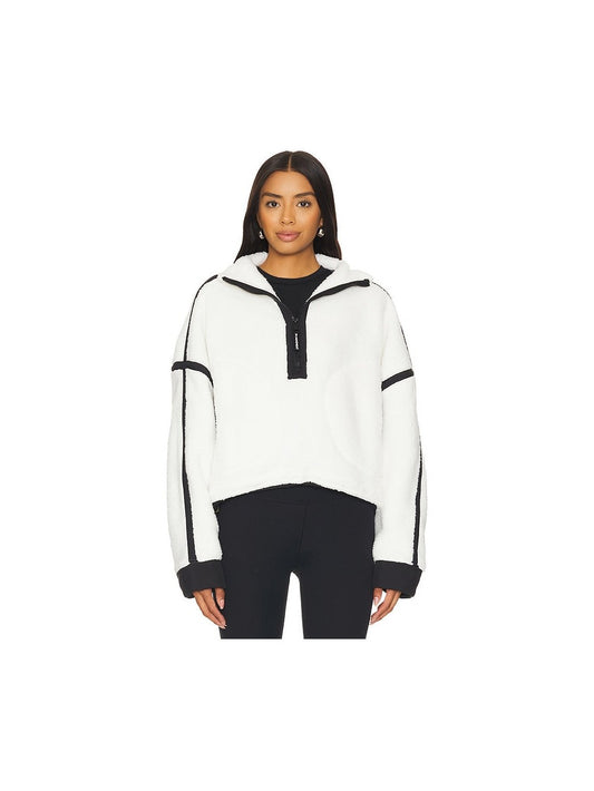 Mountain High Half Zip - White / Black Combo