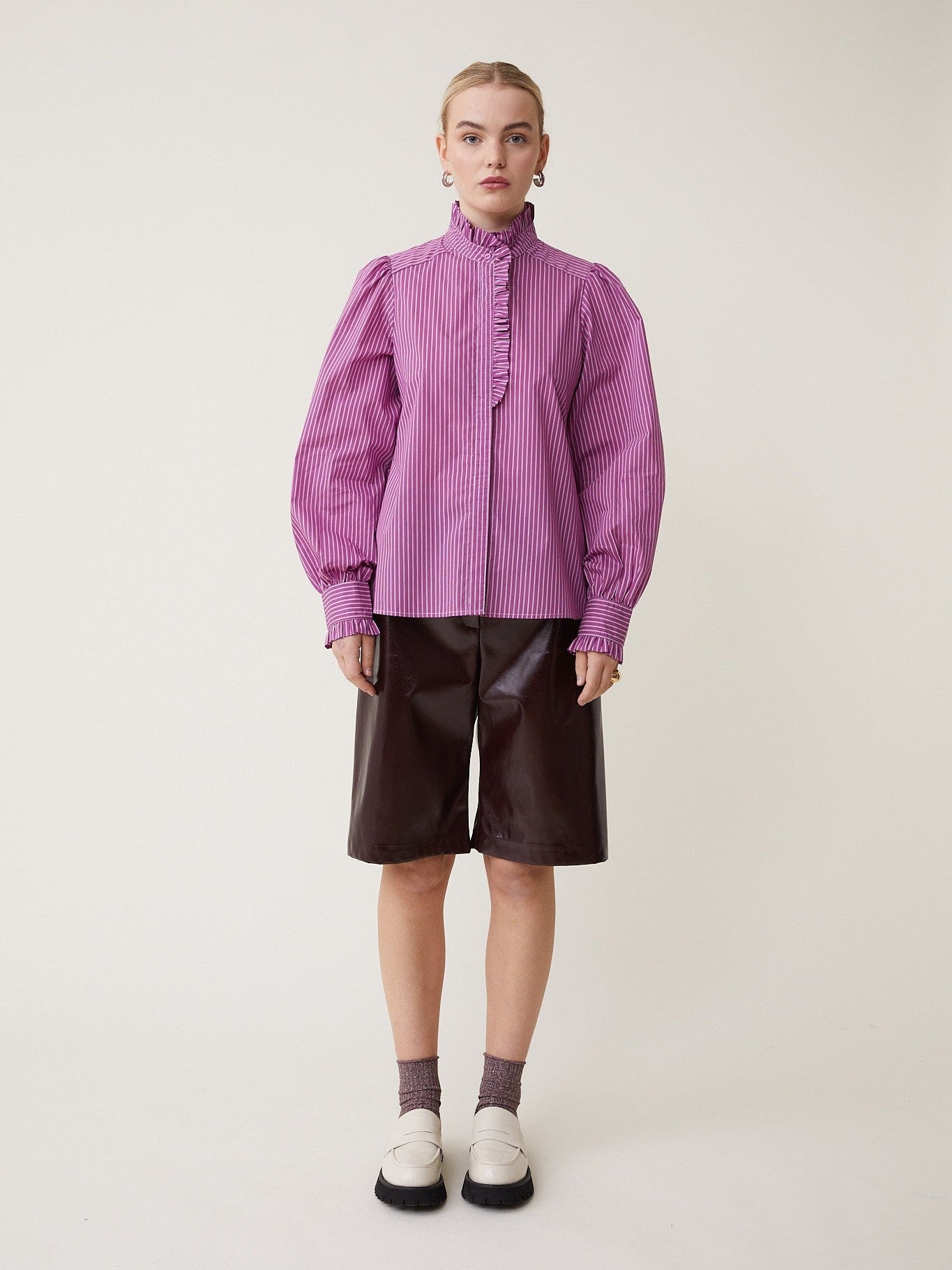 Leony Violet Blouse