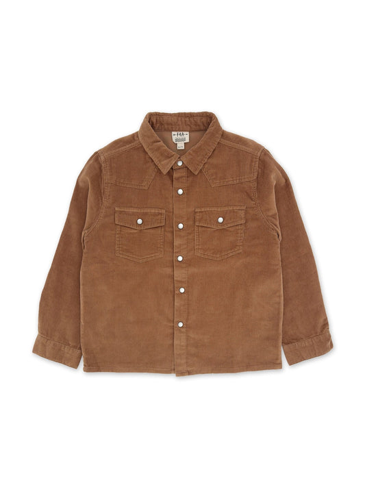 Frontier Corduroy Shirt - Saddle