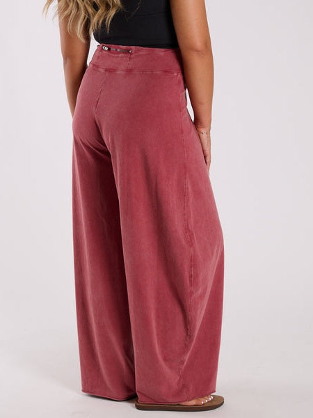 Hot Shot Easy Pants - Brick