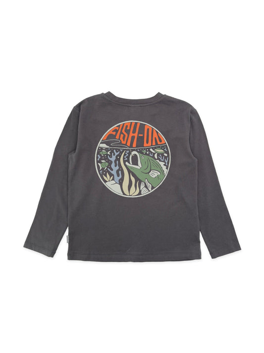 Fish On Long Sleeve Tee