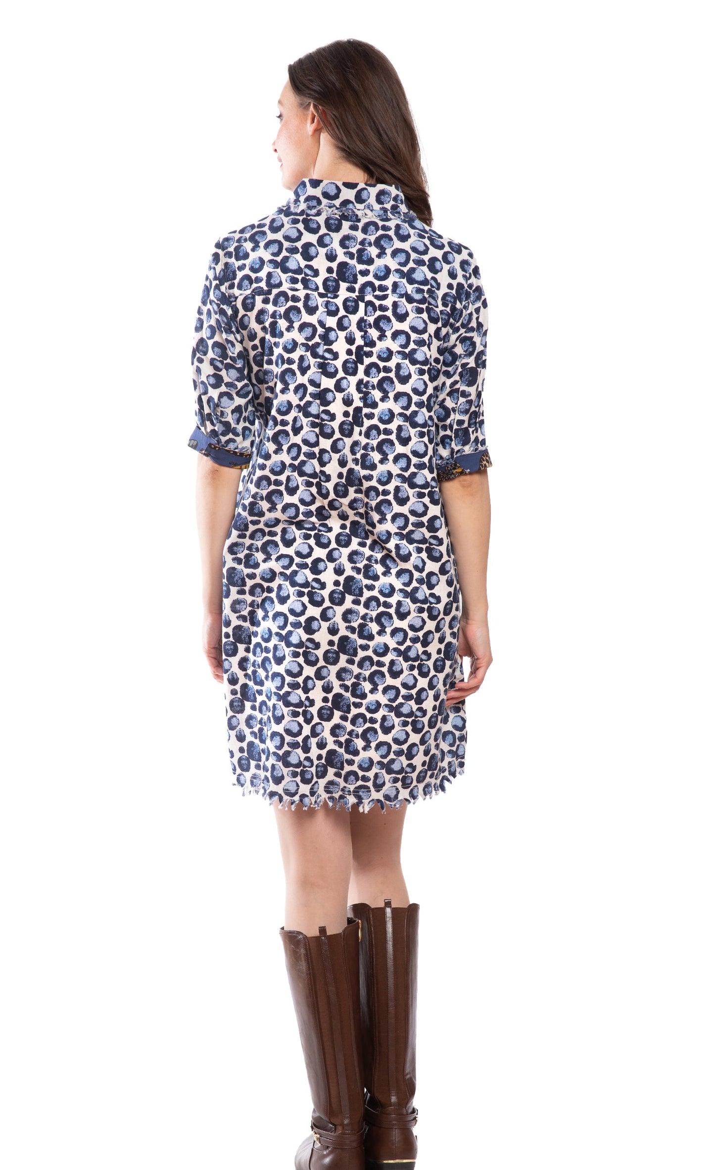 Chatham Blue Bubble Dress